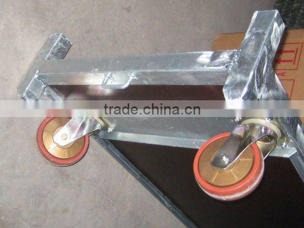 Folding Danish trolley, folding flower display rack, foldable plant rack, foldaway flower cart, plant stand, metal rack