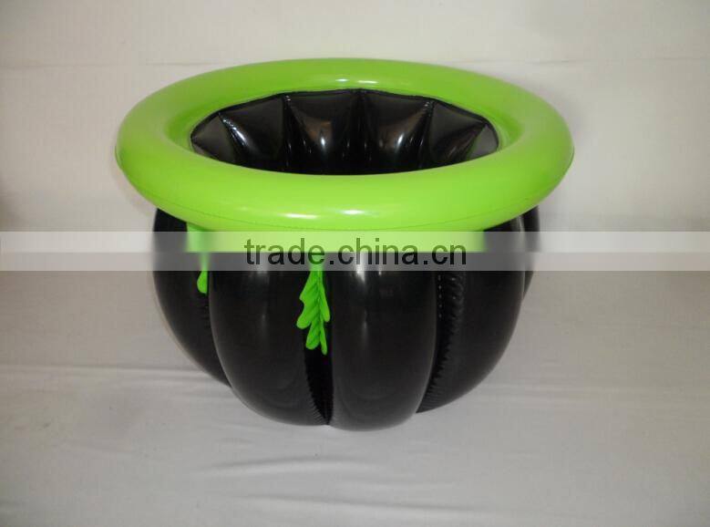 New design and hot selling pvc Inflatable Cauldron buffet cooler