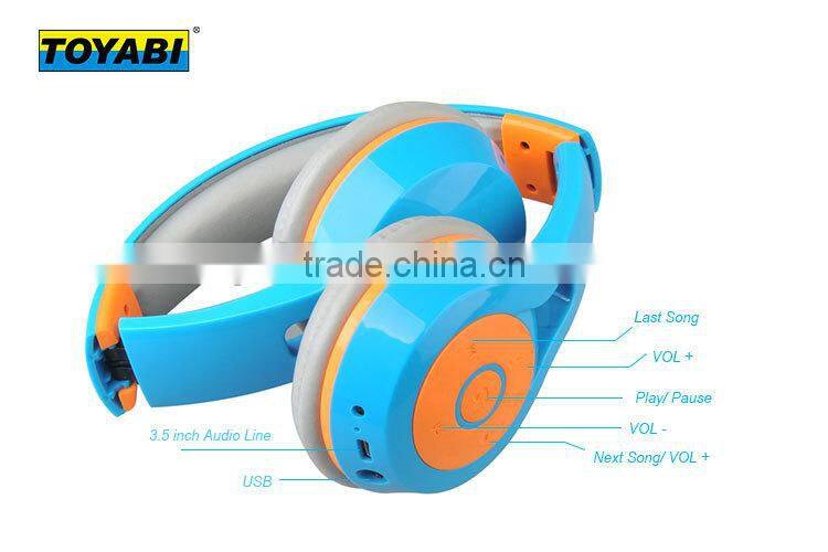 Foldable Water proof Wireless Headsets Bluetooth Headphone HiFi Headphones Stereo Headsets for Mobile Use