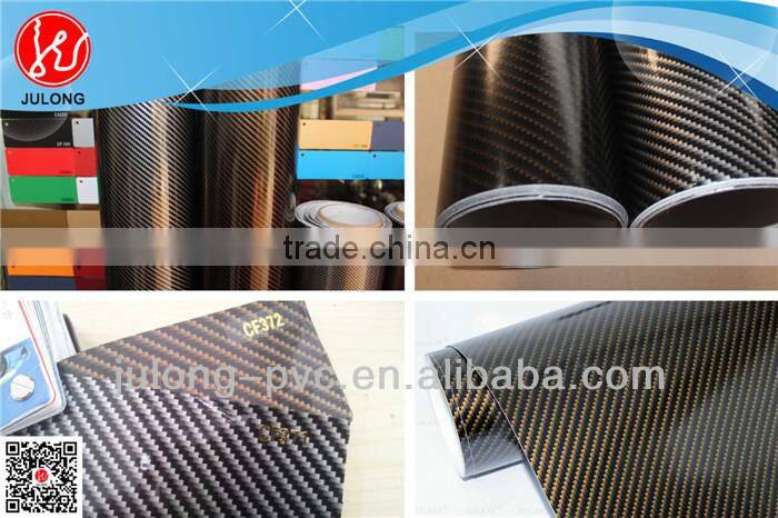 0.16mm paper 2d carbon fiber car wrap vinyl film high quality
