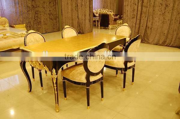 French style classic dining table with classic chair D1035