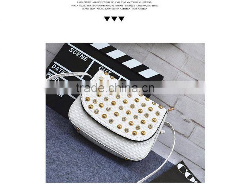 2015 new design ladies mini shoulder handbag for stock