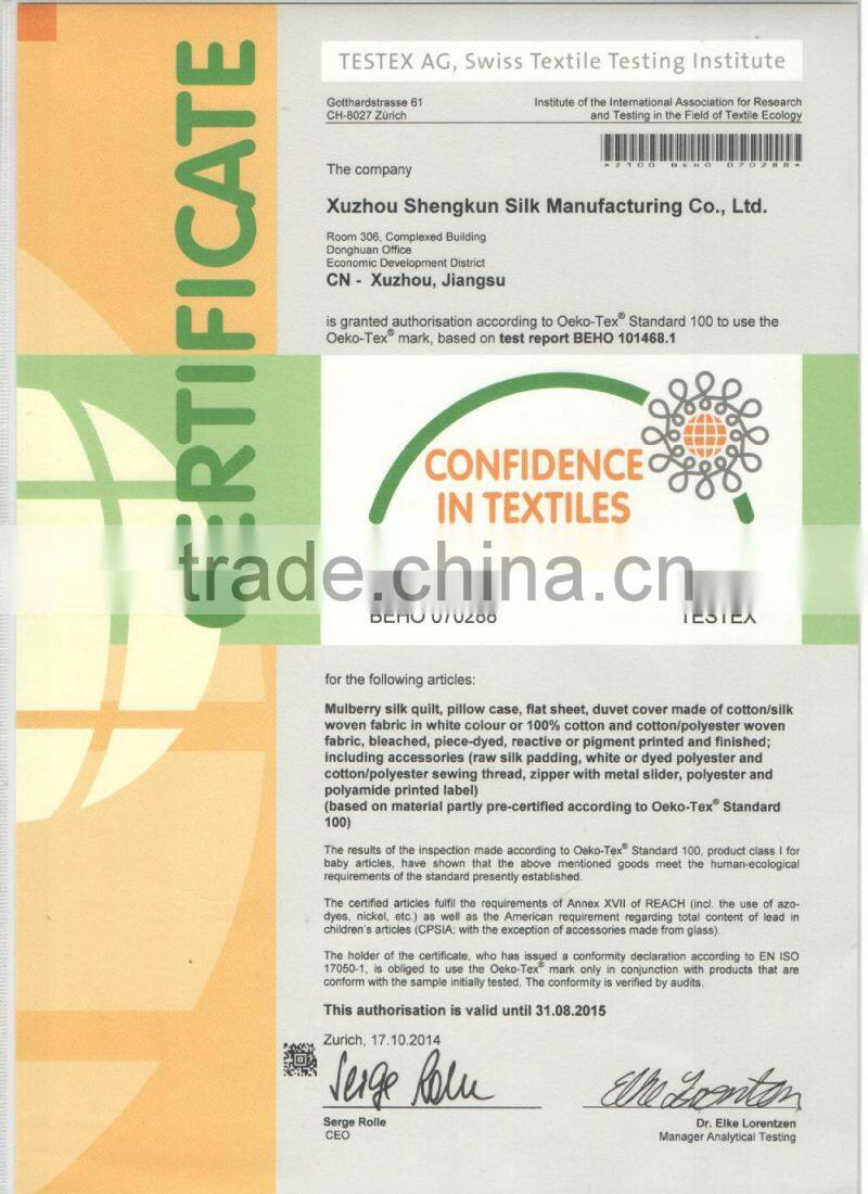 High Quality Luxury Mulberry Silk Quilt Jacquard Custom Sizes Quilt