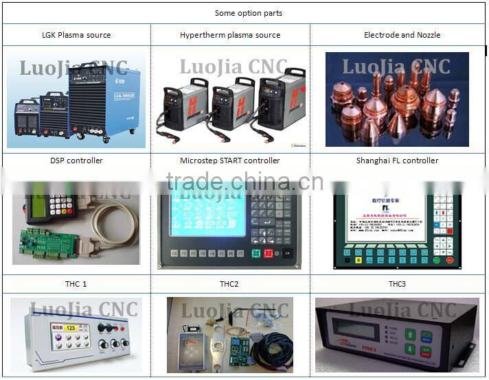 metal cutting CNC plasma cutting machine water bed