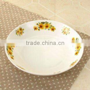 hot sale good looking Decal porcelain ceramic dinnerware plates