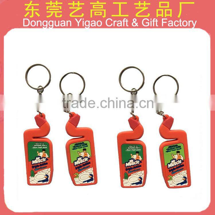 Various 3d Soft PVC Keychain