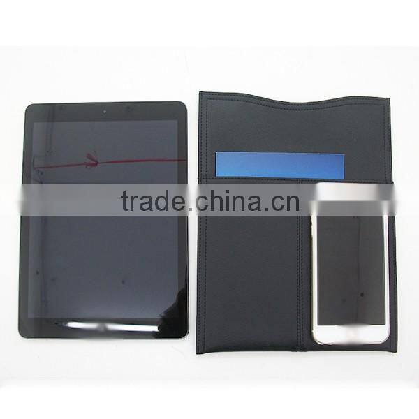 Popular computer bag holder leather bag for Ipad and Iphone