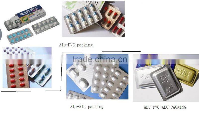 DPP-250Z Alu-Alu Alu-PVC blister packing machine