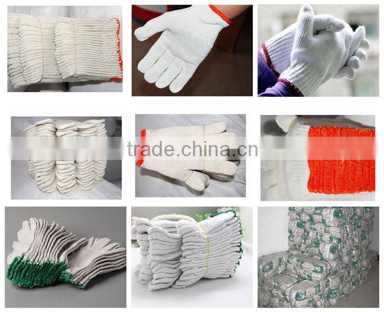 Work protective 10'' cotton gloves