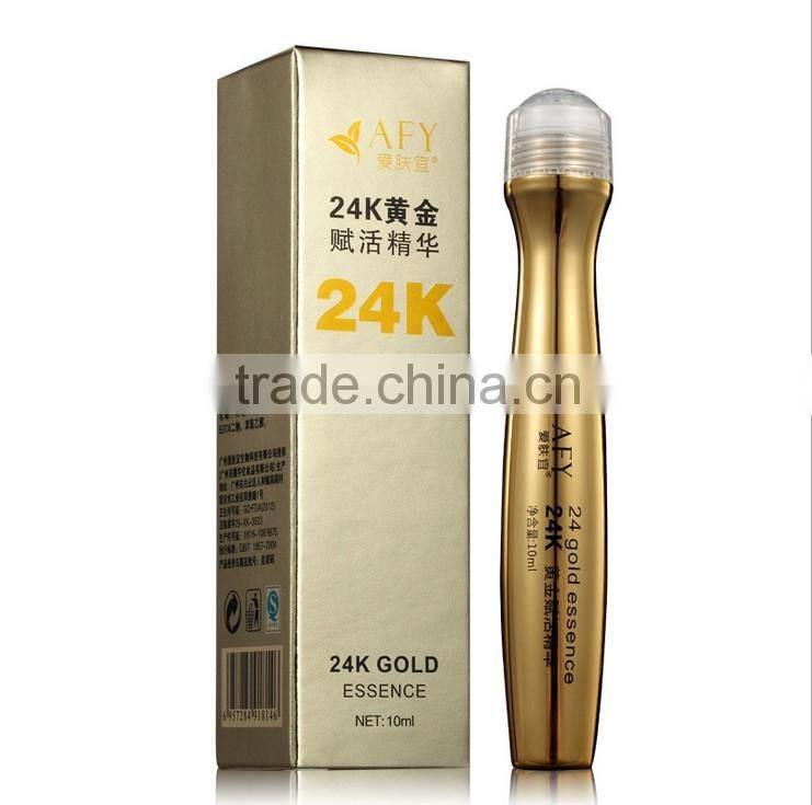 Afy Brand 24k Gold Essence Under Eye Dark Circle Cream Eye Cream Applicator