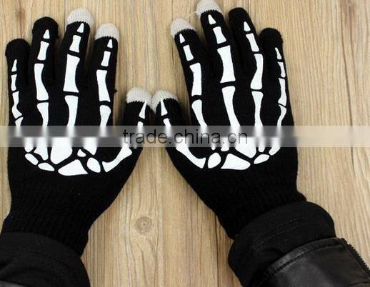 led flashing gloves,promotion gifts logo printing led glowing gloves