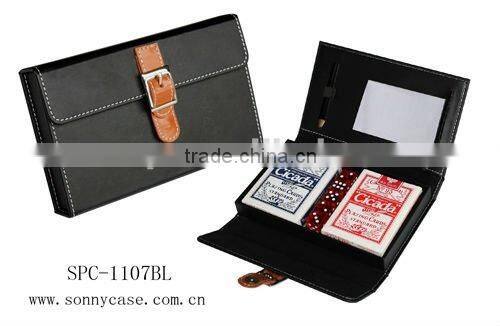 Dice and playing card game