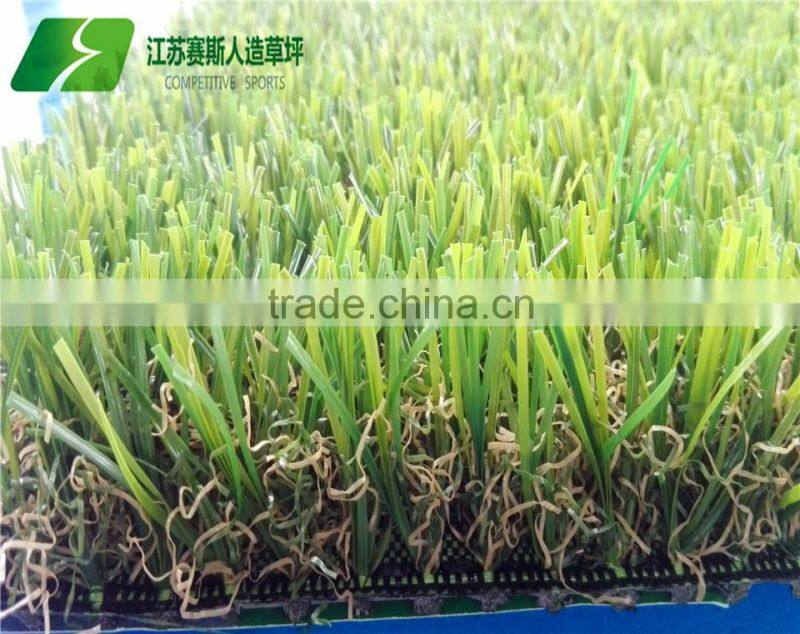 Home use outdoor laying S shape landscape grass