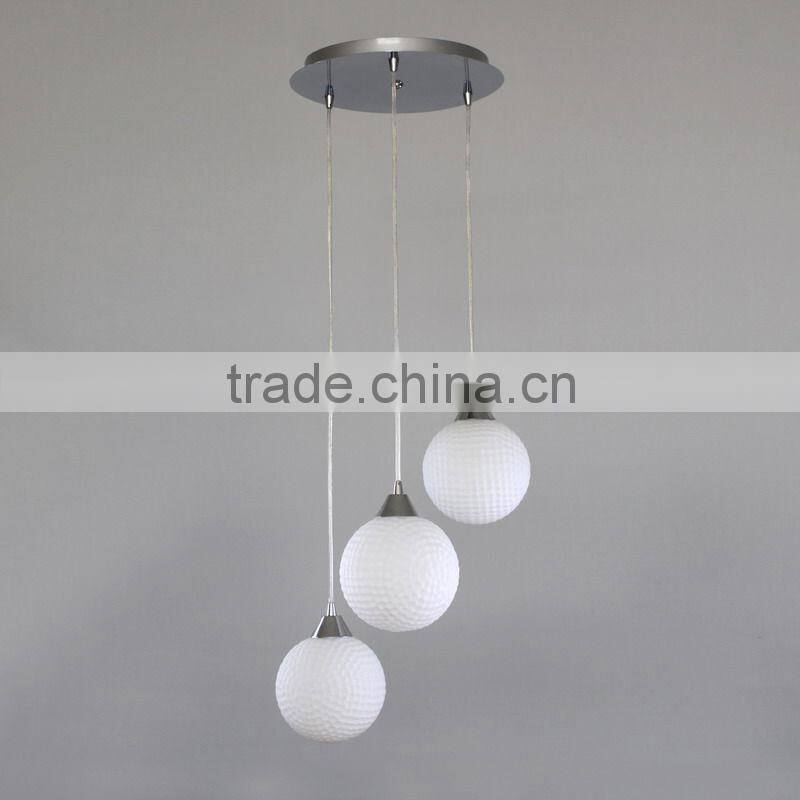 Having unique style for home modern glass dining light 71182/3