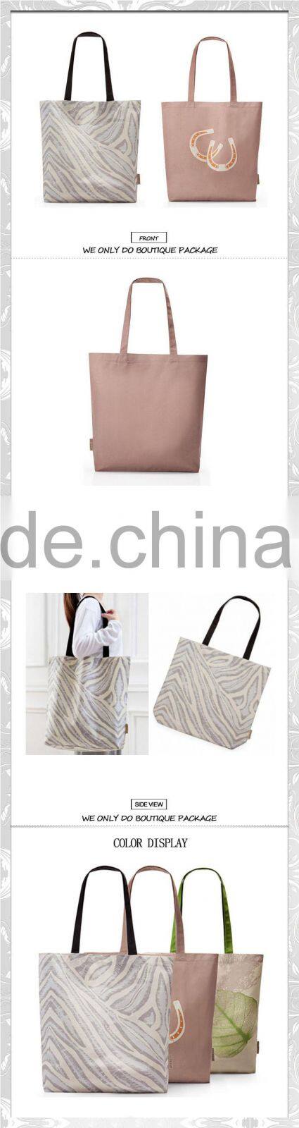 Fashion Tote Bag Canvas Material Women Handbags