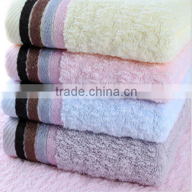hot sale popular promotion 100%cotton jacquard bath towel design