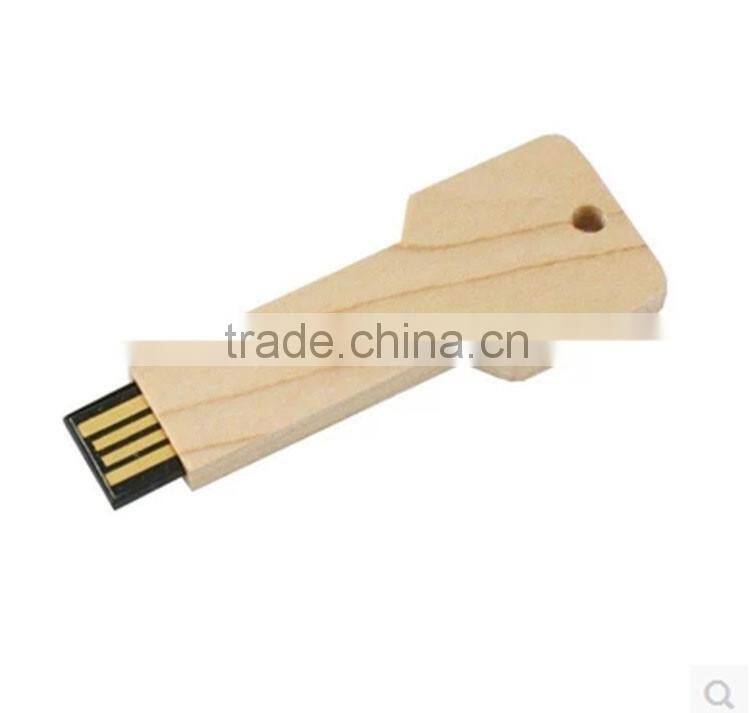 keychain wooden usb flash drive, USB flash drive key, key pendriver
