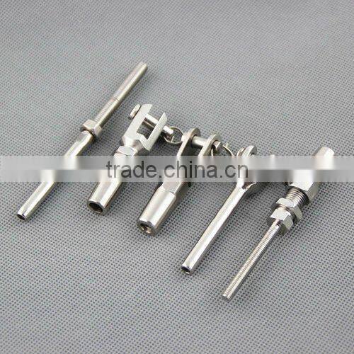 Stainless steel wire rope terminal