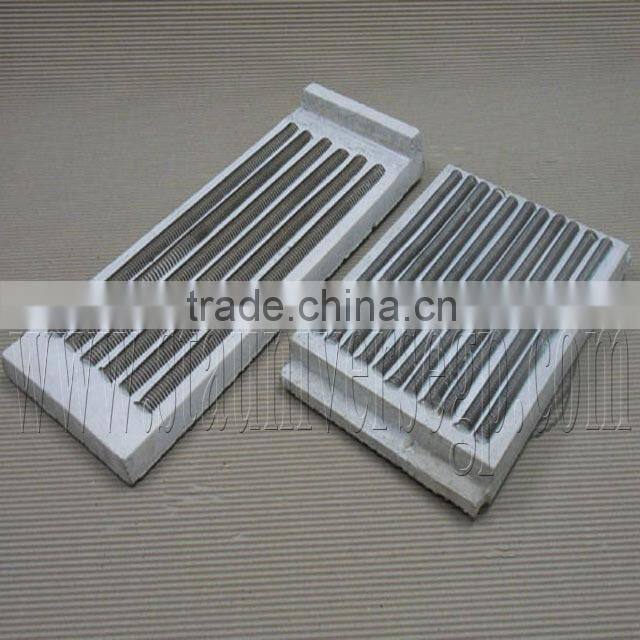 ceramic vacuum fiber insulated heater /panel