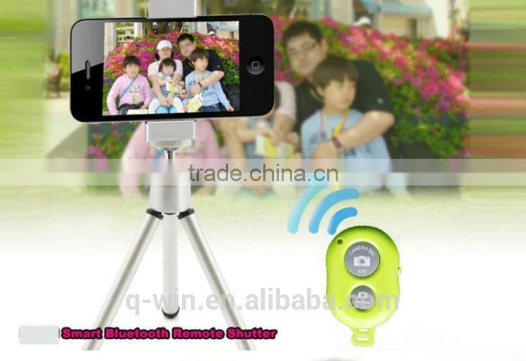2014 new design portable wireless bluetooth remote shutter for Android and IOS