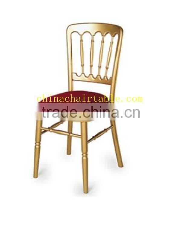 Wholesale stacakable rental chair wooden Chateau wedding chair