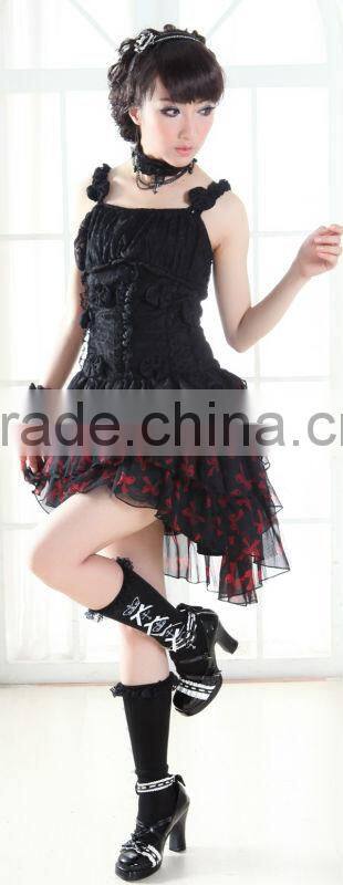 Glp 2013 bow lace ruffle lolita vest pattern 61251