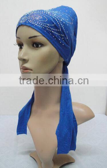 C071 new style jersey underscarf with much rhinestones