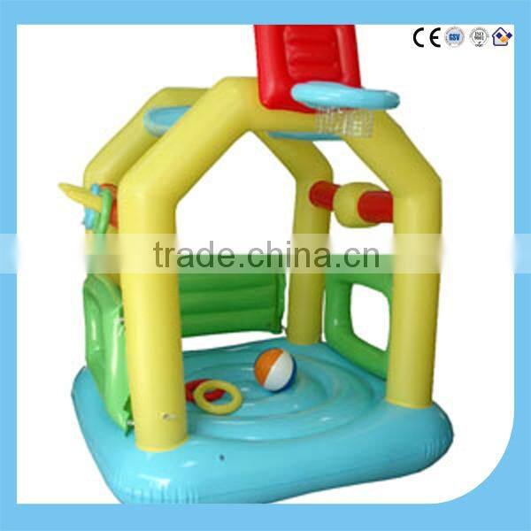 First Trampoline Jumper Fun Bouncer Toddler Baby Inflatable Bounce House Party
