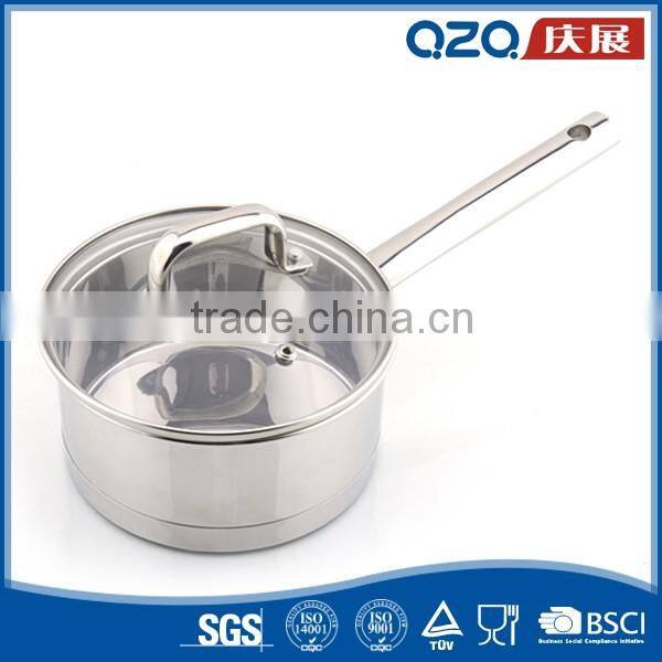 Best quality custom professional 201/304 cookware sets stainless steel casserole