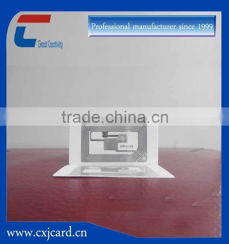 Long distance rfid uhf 860-960mhz inlay for warehouse management
