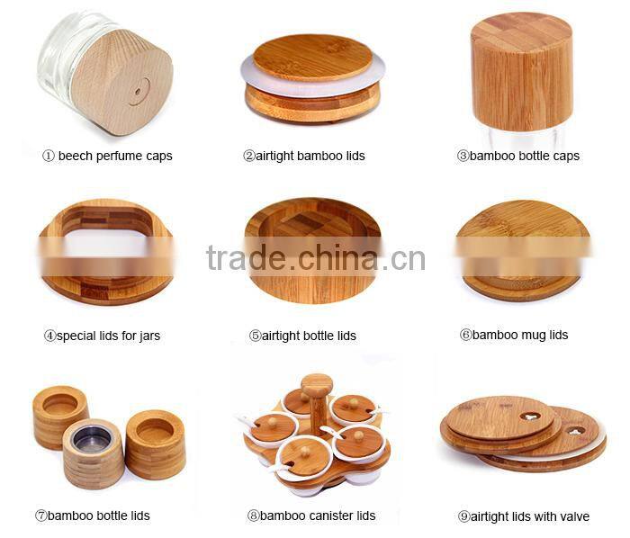 Double Wall Borosilicate Glass Tea Coffee Bottle with Bamboo Lid