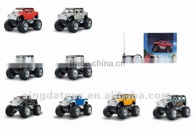 Nice appearance 4 Channel with LCD rc car 1/10