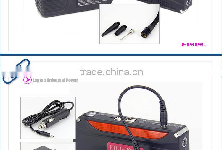 1000Mah Real Multi-Function Mini Car Jump Starter Power Bank J-TM18C