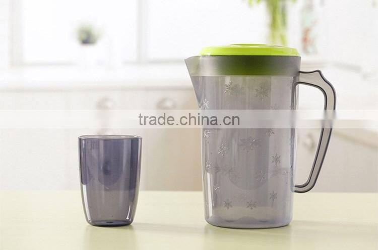 New design plastic water pitcher