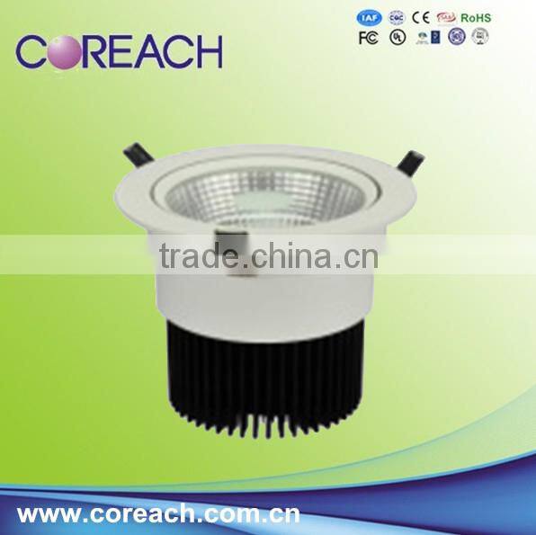 Best quality CE RoHS LED Alunminum and plstic designed led ceiling