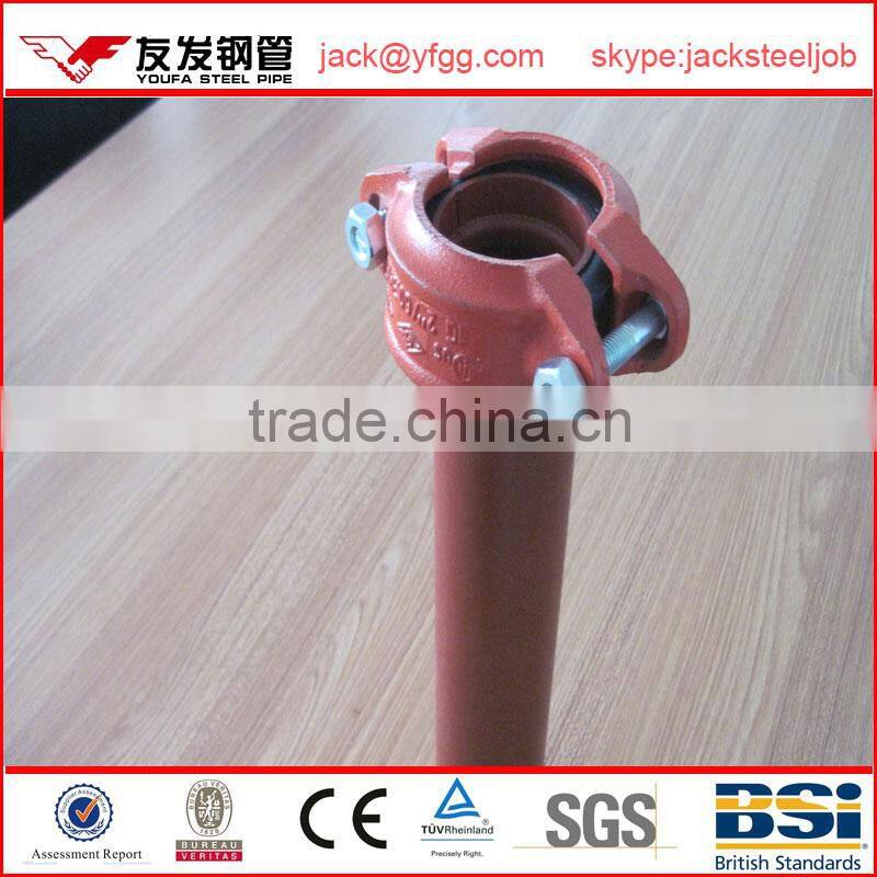 LGJ automatic water - spraying steel groove tubes with lacquer paint