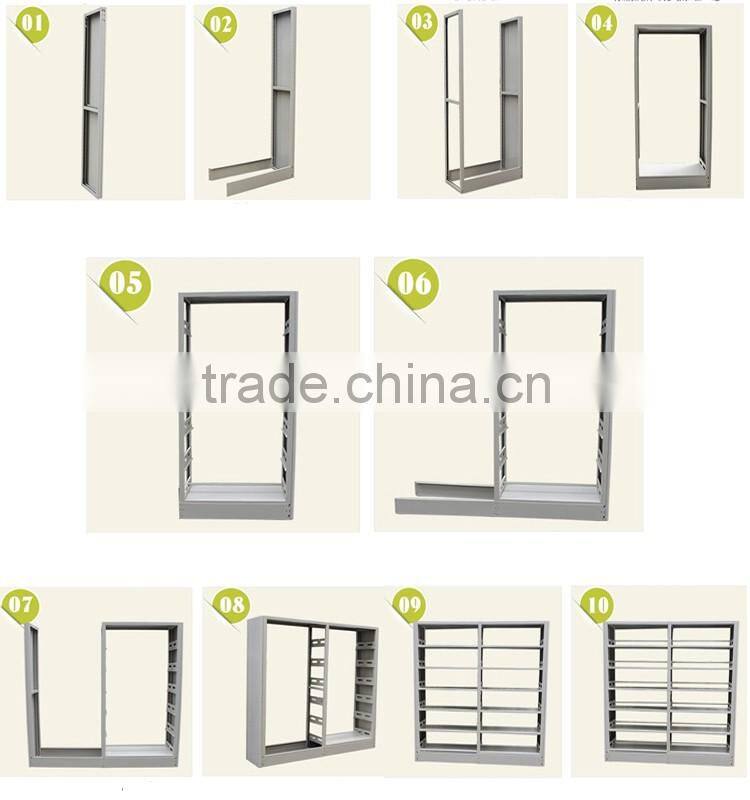 Iron book shelf magazine metal rack