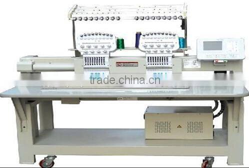 two heads 9 heads Embroidery Machine Computerized embroidering machine 4 heads needles optional