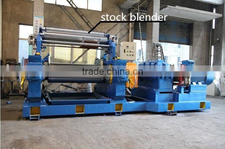 newest type two roll rubber open mixing mill