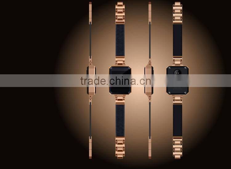 2016 NEW Fashion gemstone watch women watches Smart Watch Bluetooth Smartwatch for xiaomi Apple iphone Smartphone