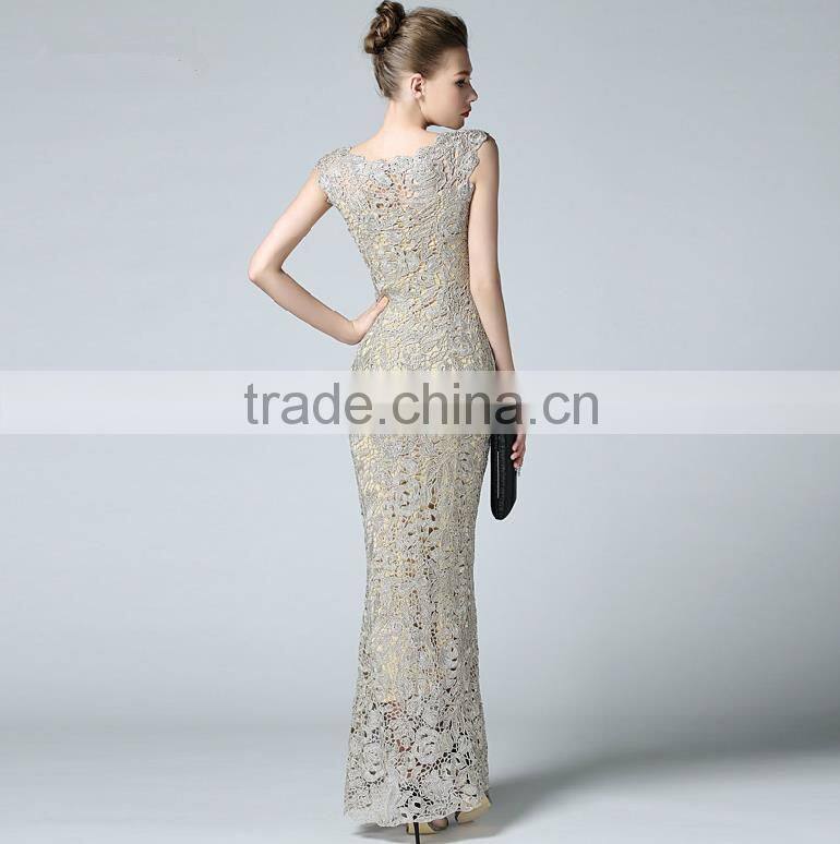 elegant one piece designer party dress imported from china