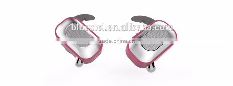 2016 New Updated sports style true wireless stereo bluetooth earphones true wireless without any wire and stereo music playing