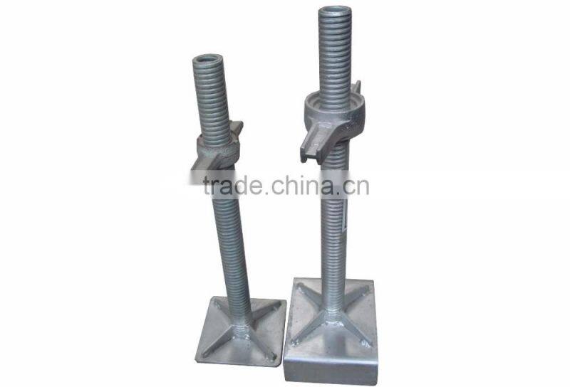 Q235 Galvanized Screw Jack Base /Scaffolding Fittings Jack Nut Use with Screw Rod