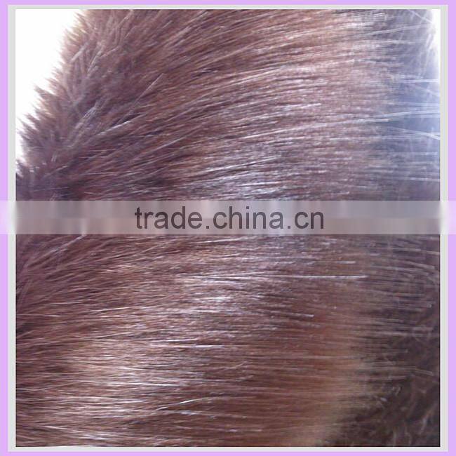 artificial fur long hair plush handbag home fabric