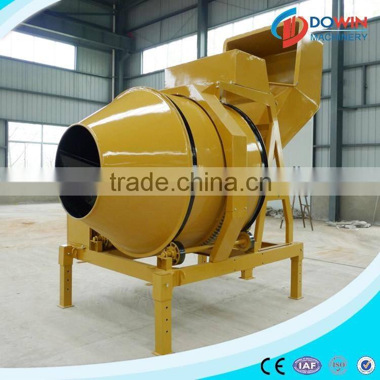JZR500 diesel engine loading hydraulic pump concrete mixer