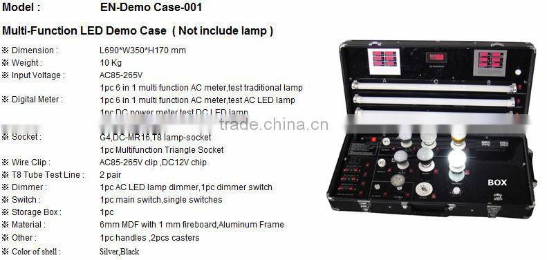 Multi-function LED Demo box,test bulb and tube