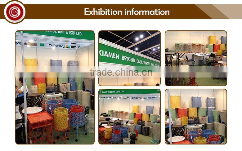 Art style design hanging round metal bird cage