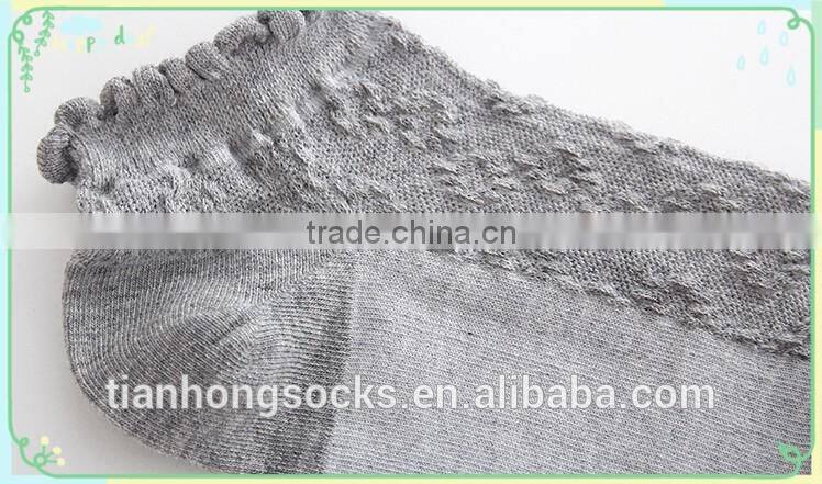 South Korea hot selling spring short tube sweet pure color mesh cotton socks for girls
