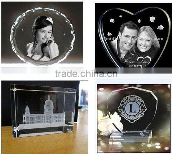 Prudent Technical 3D Photo Higher Resolution Crystal Laser Printing Machine (professional manufacturer)