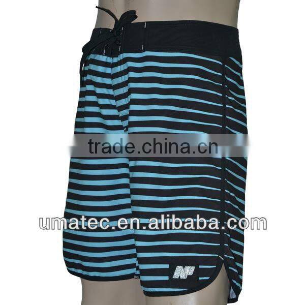 Men's 4 way stretch Printed Board shorts Beach Shorts Surf shorts